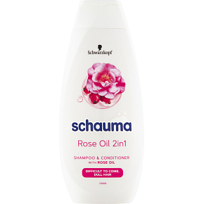Schauma Shampoo and Conditioner 2in1 Rose Oil, 400 ml