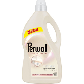 Perwoll Light Colors Liquid Detergent for Light Colors and White Clothing 75 Loads, 3.75L
