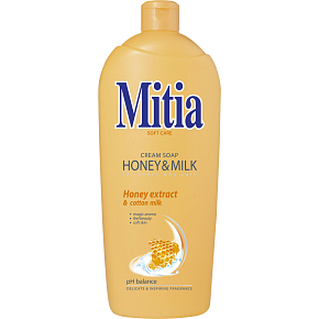 Mitia Honey & Milk liquid soap, 1 l