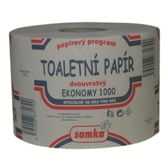 Economy toilet paper 1000 double-layer