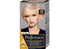 Loreal Paris Préférence Féria hair color 102 very very light blond rainbow