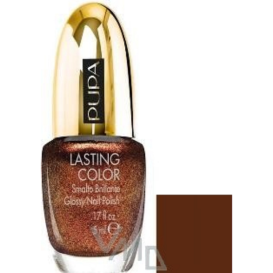 Pupa Diamond Lasting Color Nail Polish 810 brown-gold 5 ml