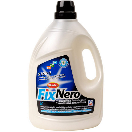 Handle Fix Nero for dark, colored and delicate laundry with a color fixing effect 3 l 60 washes