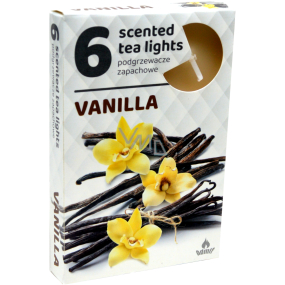 Tea Lights Vanilla scented tea lights 6 pieces