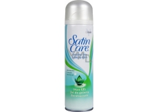 Gillette Satin Care With Aloe Vera Sensitive Skin gel na holení pro ženy 200 ml