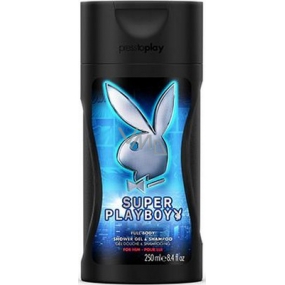 DÁREK Playboy Super Playboy for Him sprchový gel a šampon 2v1 250 ml