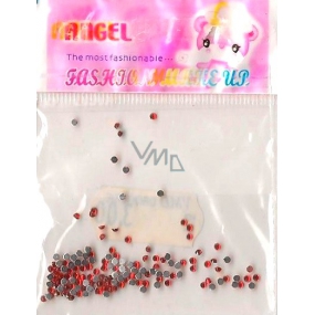 Angel Nail decorations rhinestones red 1 package