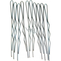 Duko Hair Pins Silver 7 cm 10 pieces 527N