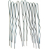Duko Hair Pins Silver 7 cm 10 pieces 527N