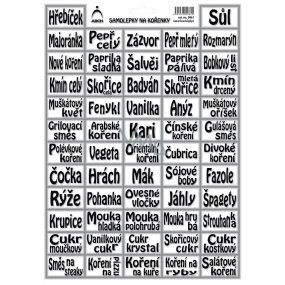 Arch Art Deco Clove Spice Stickers