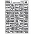 Arch Art Deco Clove Spice Stickers