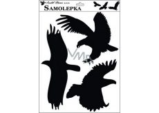 Samolepka siluety ptáci č.1 42 x 30 cm