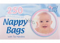 Baby 4My bags for used baby diapers with a scent of 250 pieces