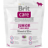 Brit Care Junior Lamb + rice for puppies and young dogs from 3 months to 2.5 years of large breeds over 25 kg 1 kg
