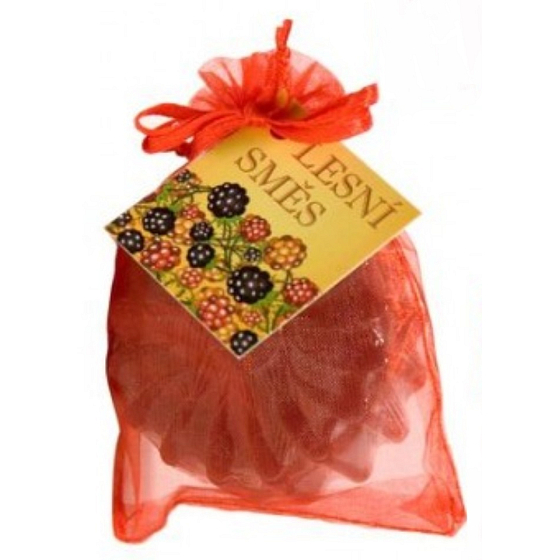 Soaptree Forest mix of luxury soap with almond oil in an organza bag Flower 80 g