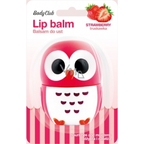 Body Club Owl Strawberry Lip Balm 3.5 g