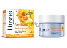 Lirene Essential Oils Arnica Arnikový olej intenzivní vyhlazující krém proti vráskám 50 ml