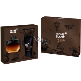 Montblanc Legend Night Eau de Parfum for Men 50 ml + After Shave Balm 100 ml, Gift Set
