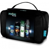 Palmolive Men Red Shower Gel 250ml + Sensitive Shaving Foam + Hair Shampoo 350ml + Mennen Stick + Etue, Cosmetic Set