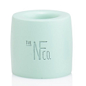 The Natural Family Co. Soft Bio toothbrush and stand Mint made of resin and corn starch