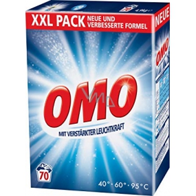 Omo White laundry washing powder 70 doses of 5.6 kg