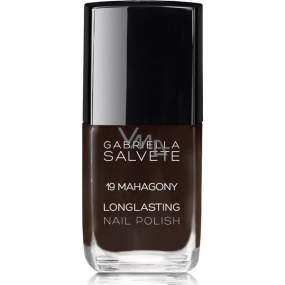Gabriella Salvete Longlasting Enamel long-lasting nail polish with high gloss 19 Mahogany 11 ml