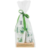 Bohemia Gifts Cannabis Hemp Oil Liquid Soap 300 ml + Body Lotion 250 ml + Solid Soap 100 g, Wooden Pallet Cosmetic Set