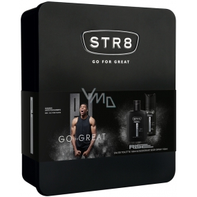 Str8 Rise eau de toilette for men 50 ml + deodorant spray 150 ml, gift set