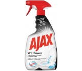 Ajax WC Power Universal cleaner, for cleaning the inside and outside of the toilet, innovative 360-degree head, spray 500 ml