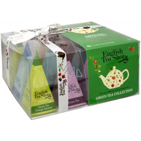 English Tea Shop Bio Green tea 12 pieces of loose tea pyramids, 4 flavors, 24 g gift set