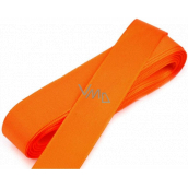 Nekupto Fabric Ribbon Taffeta Orange 3 m x 15 mm