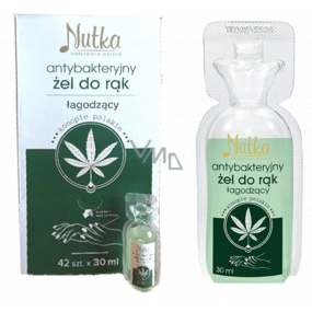 Nutka Hemp antibacterial soothing gel for hands 30 ml