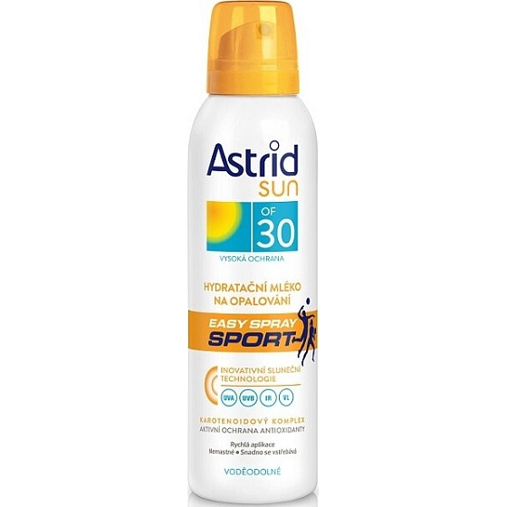 Astrid Sun Easy Sport OF30 moisturizing sunscreen spray 150 ml