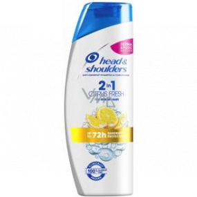 Head & Shoulders Citrus Fresh 2 in 1 anti-dandruff shampoo for normal to oily hair 360 ml