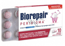 Biorepair Peribioma Pro Chewing Gum for Strong and Healthy Gums 10 x 1.2 g