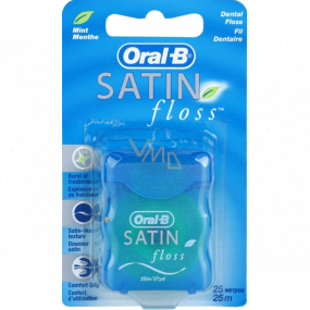 Oral-B Satin Mint Menthol flavoured silk dental floss 25 m 1 piece
