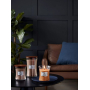 WoodWick Cashmere scented candle with wooden wick and lid glass medium 275 g