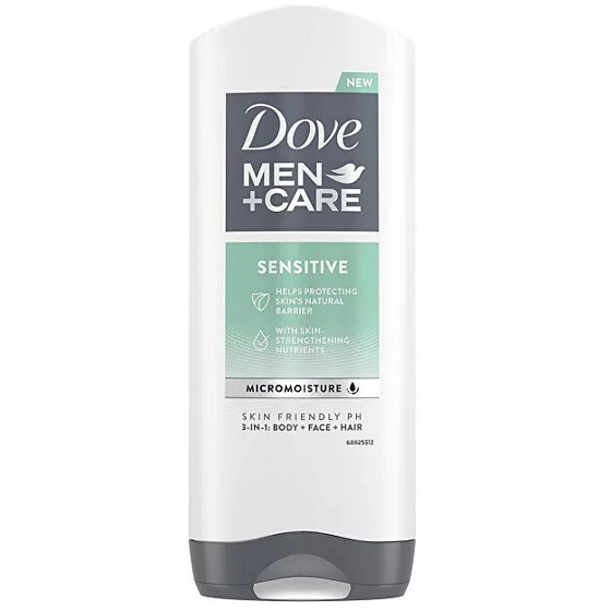 Dove Men + Care Sensitive shower gel for sensitive skin for men 250 ml
