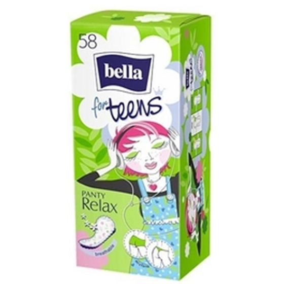 Bella For Teens Panty Relax Sanitary Napkins 58 pieces
