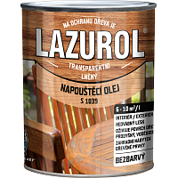Lazurol S1039 impregnating oil, natural, 2.5 l