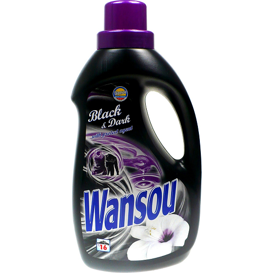Wansou Black & Dark liquid detergent 16 doses 1 l