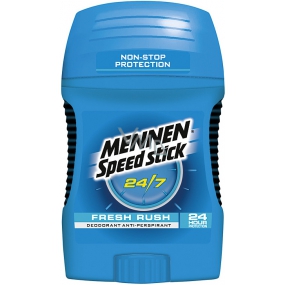 Mennen Speed Stick 24/7 Fresh Rush antiperspirant deodorant stick for men 50 g