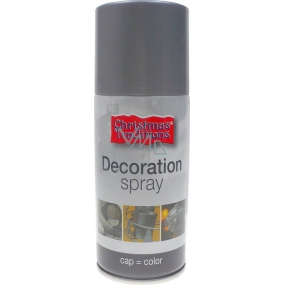 Christmas Traditions Decorations Metallic decorative lacquer Silver spray 150 ml