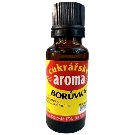Blueberry Aroma Alcohol Flavoring for Pastries, Beverages, Ice Cream, and Confectionery Products 20 ml