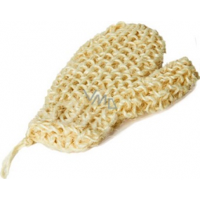 Massage sisal glove No. 4 23 x 14 cm