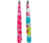 Abella Straight Tweezers with Print Various Designs 1 Piece TW022