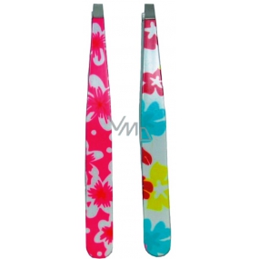 Abella Tweezers straight with print various motives 1 piece TW022