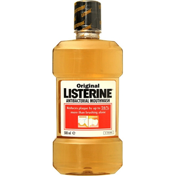 Listerine Original antibacterial mouthwash 500 ml
