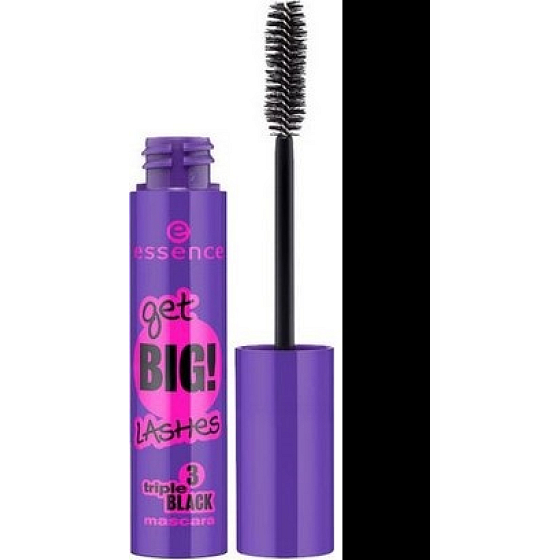 Essence Get Big! Lashes Triple Black mascara shade black 12 ml