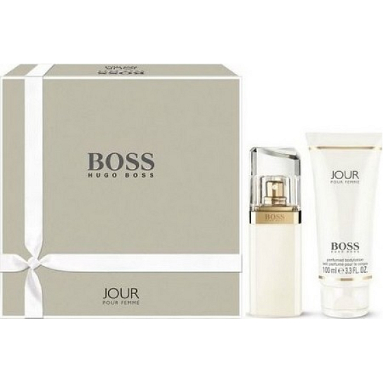 Hugo Boss Jour pour Femme perfumed water for women 75 ml + body lotion 200 ml, gift set